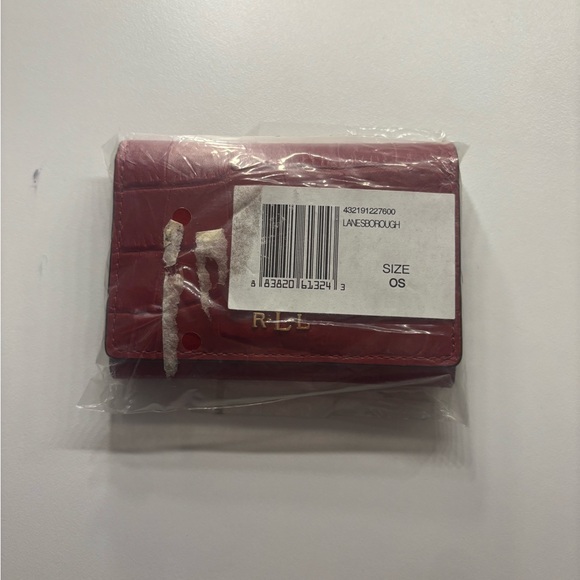 Ralph Lauren Red Women's Wallet - Picture 4 of 4